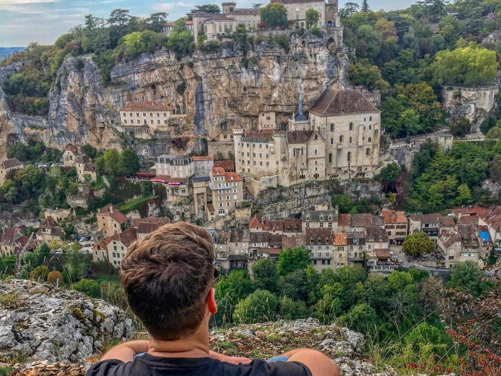 Hotel Des Voyageurs Rocamadour Eksteriør bilde